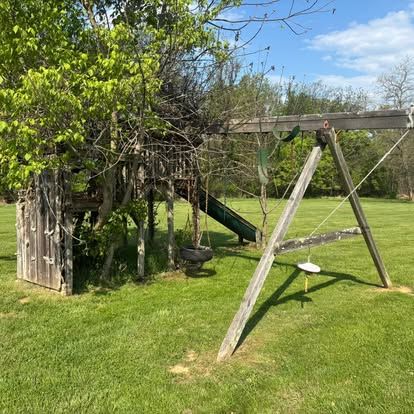 Swing set removal